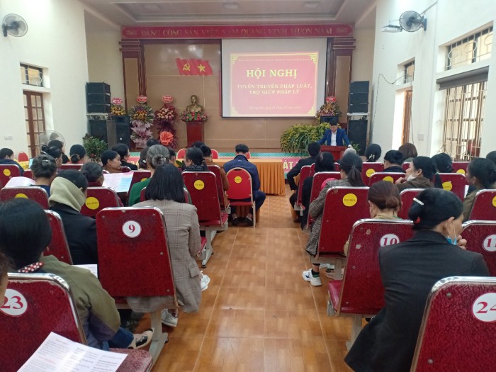 Tuyên truyền pháp luật, trợ giúp pháp lý tại xã Quỳnh Lộc
