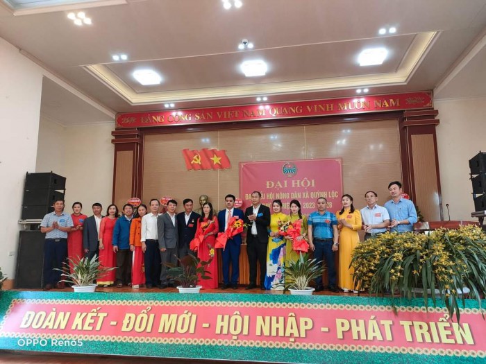 Hội Nông dân xã Quỳnh Lộc: Tổ chức Đại hội đại biểu lần thứ X, nhiệm kỳ 2023 – 2028