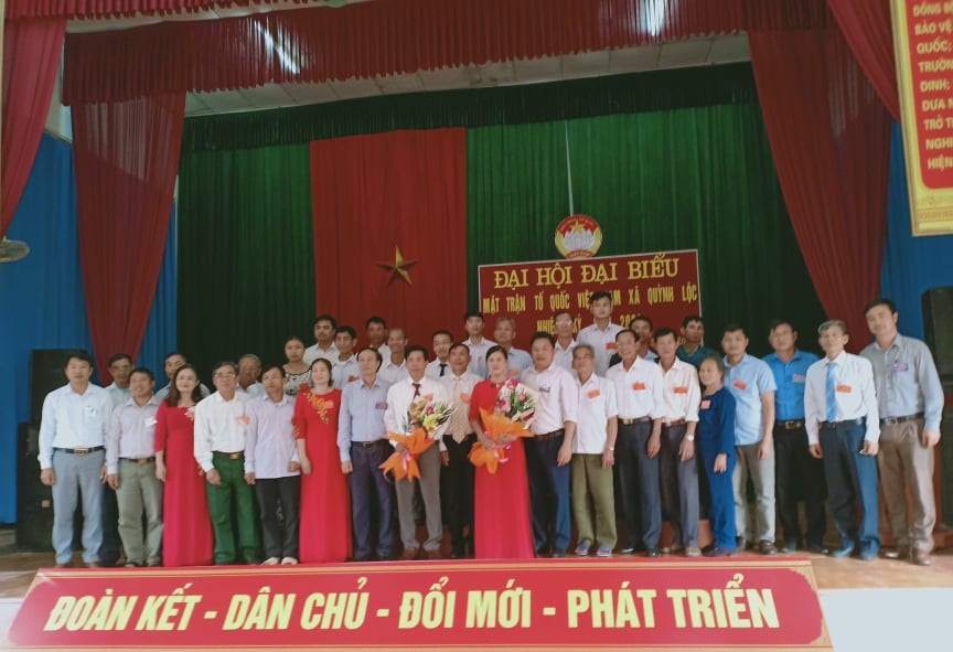 Đại hội Mặt trận Tổ quốc xã Quỳnh Lộc, nhiệm kỳ 2019 - 2024