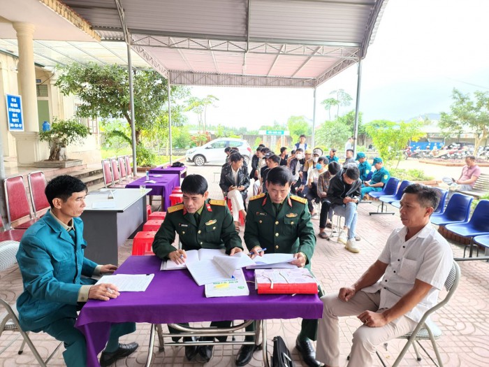 Công dân Quỳnh Lộc hãy chấp hành nghiêm lệnh gọi khám tuyển nghĩa vụ quân sự năm 2023