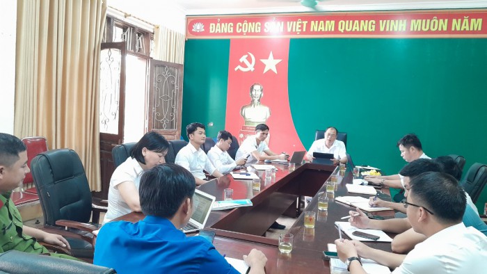 Quỳnh Lộc: Họp BCH Đảng bộ thường kỳ tháng 4 năm 2023