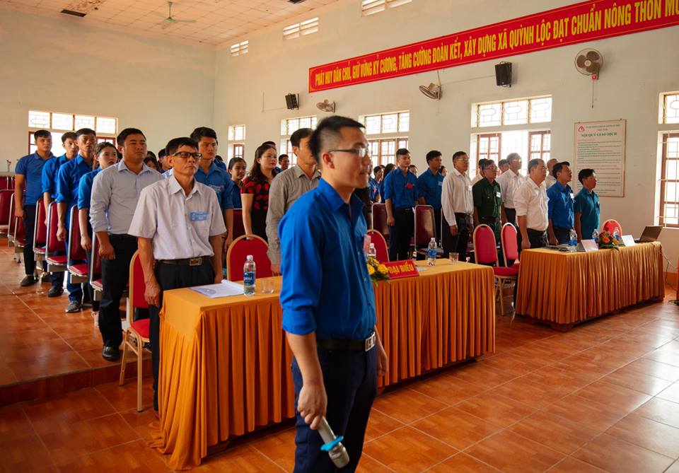 Đại hội Hội liên hiệp Thanh niên xã Quỳnh Lộc lần thứ IV, nhiệm kỳ 2019-2024