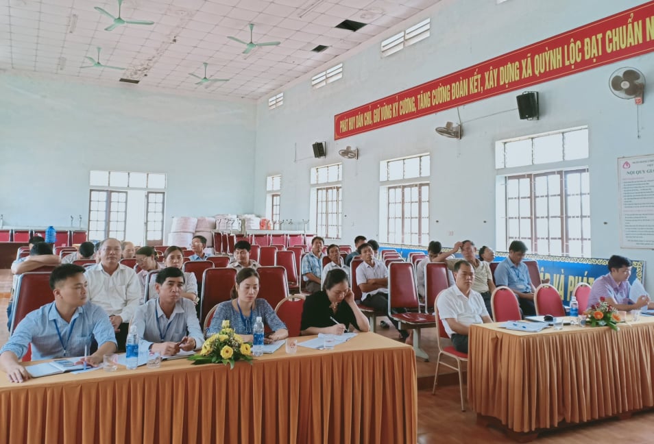MTTQ xã Quỳnh Lộc: Triển khai thực hiện mô hình “Tổ tự quản Văn minh - An toàn” ở cộng đồng dân cư