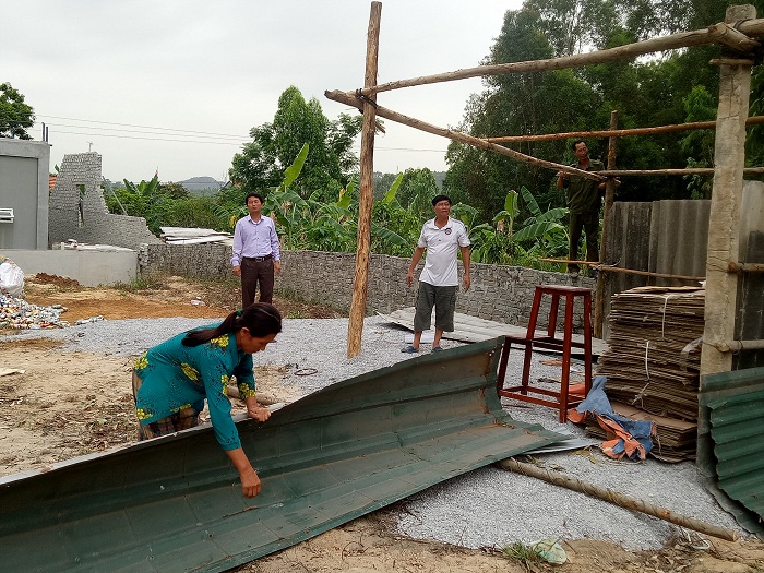 Quỳnh Lộc: Xử  lý xây dựng trái phép