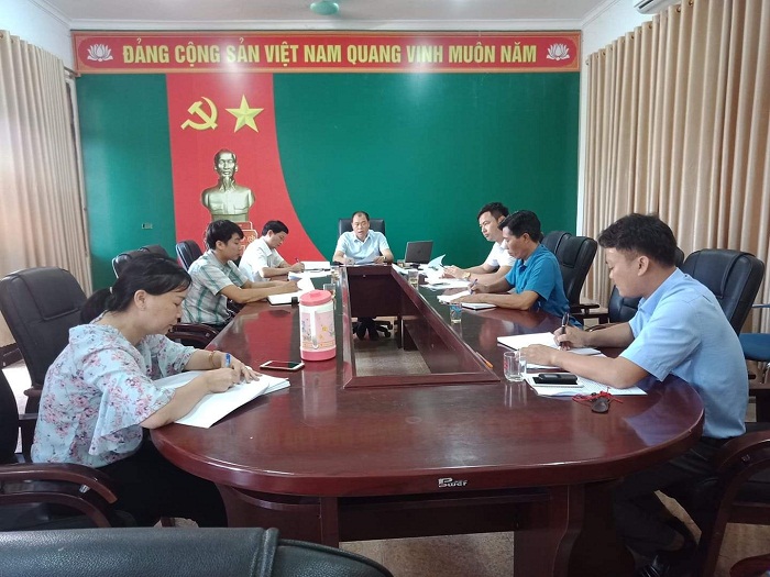 Quỳnh Lộc: Tổ chức họp Ban Thường vụ Đảng ủy