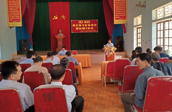 Quỳnh Lộc: Tổ chức tổng kết công tác Mặt trận năm 2019 và triển khai nhiệm vụ năm 2020