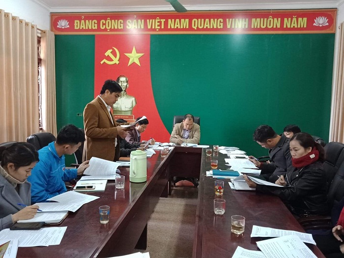 Quỳnh Lộc: Tổ chức họp Ban Thường vụ nghe và cho ý kiến vào chương trình công tác năm 2020