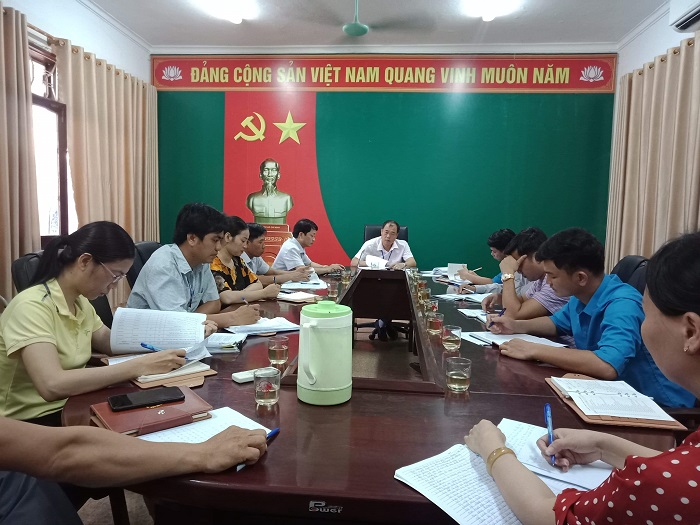 Quỳnh Lộc: Tổ chức hội nghị Ban thường vụ