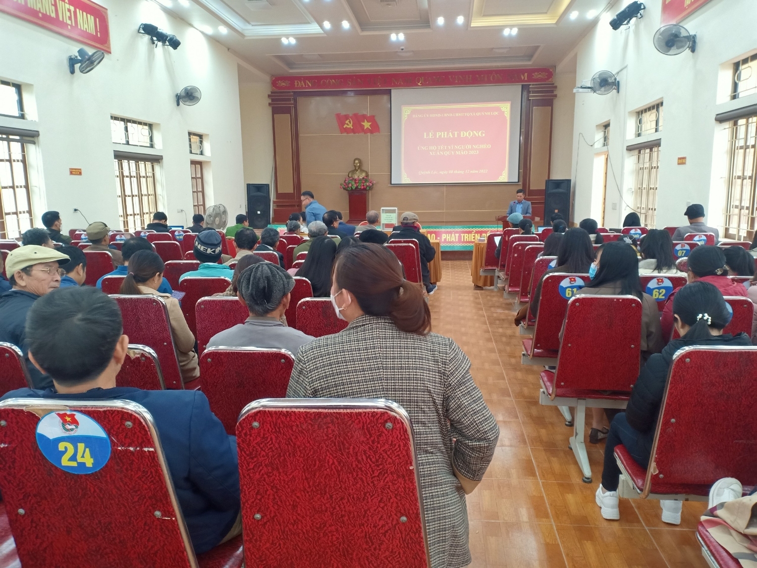 Quỳnh Lộc: Kết quả phong trào ủng hộ Tết vì người nghèo xuân Quý Mão – Năm 2023