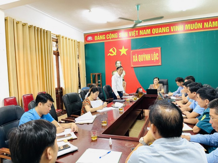 Quỳnh Lộc: Họp Ban chấp hành Đảng bộ đánh giá kết quả lãnh đạo tháng 9 triển khai nhiệm vụ trọng tâm tháng 10 năm 2023
